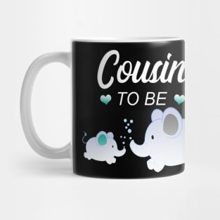 Cousin To Be Elephant Baby Shower Mug